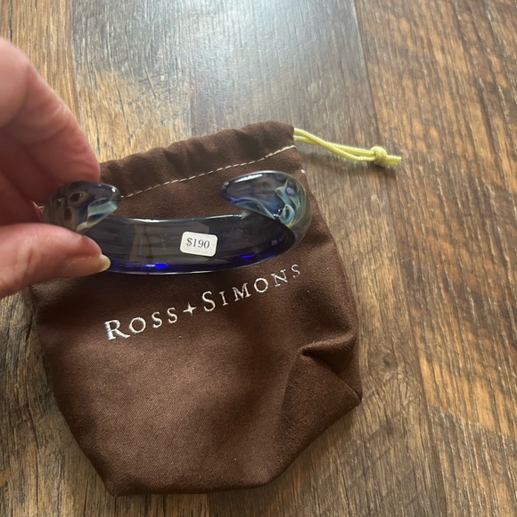 Ross-Simons Iridescent Blue Bangle - Picture 5 of 9